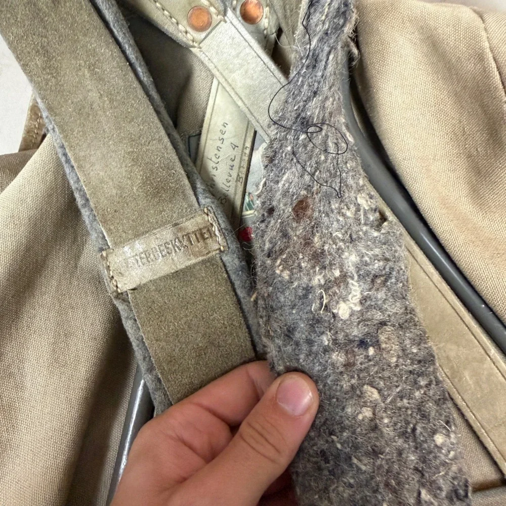 Vintage 60s Bergans Original Oslo Norway External Frame Canvas Rucksack Backpack